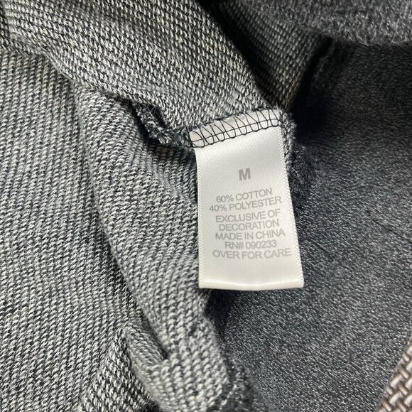 On‎ The Byas men's Medium lightweight sweatshirt galaxy space stars design, gray - Picture 5 of 6